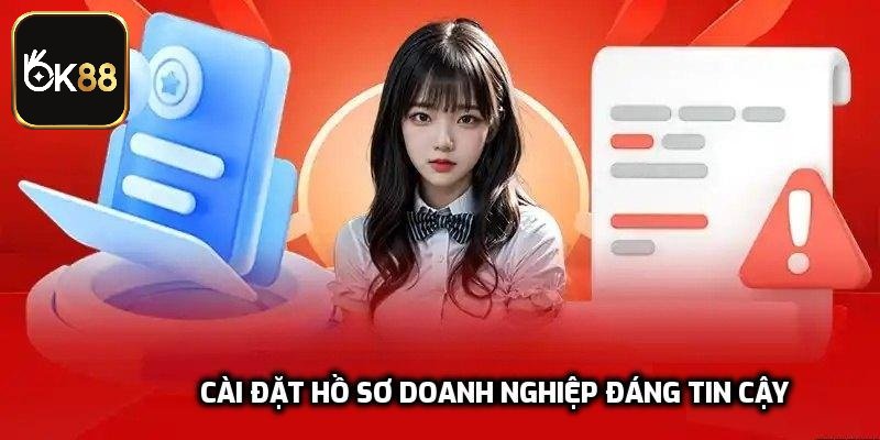 Cài đặt hồ sơ doanh nghiệp đáng tin cậy