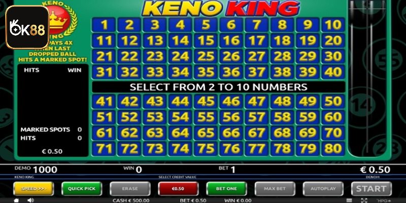 Chiến thuật giúp trải nghiệm keno dễ thắng lớn