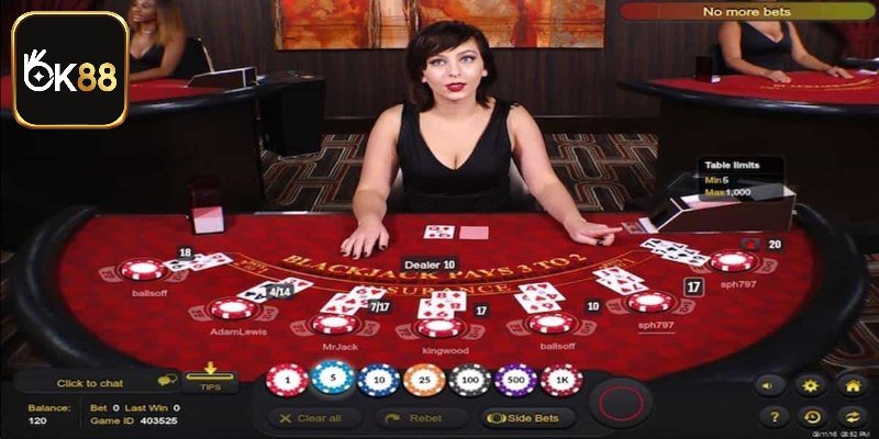 Game Blackjack hot nhất sảnh Casino