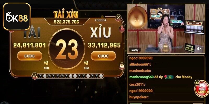 Khám phá trò chơi Tài Xỉu OK88