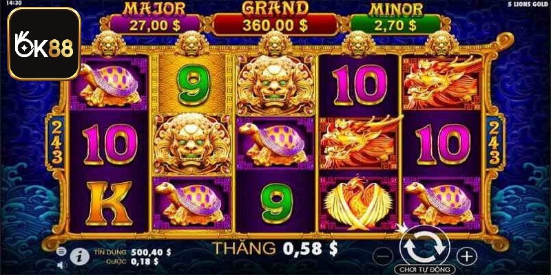 Mức thưởng Jackpot nổ hũ tiền tỷ