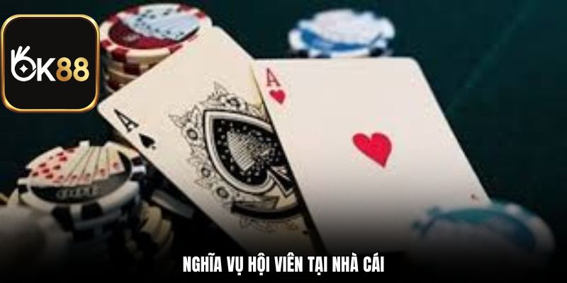 Nghĩa vụ hội viên tại nhà cái